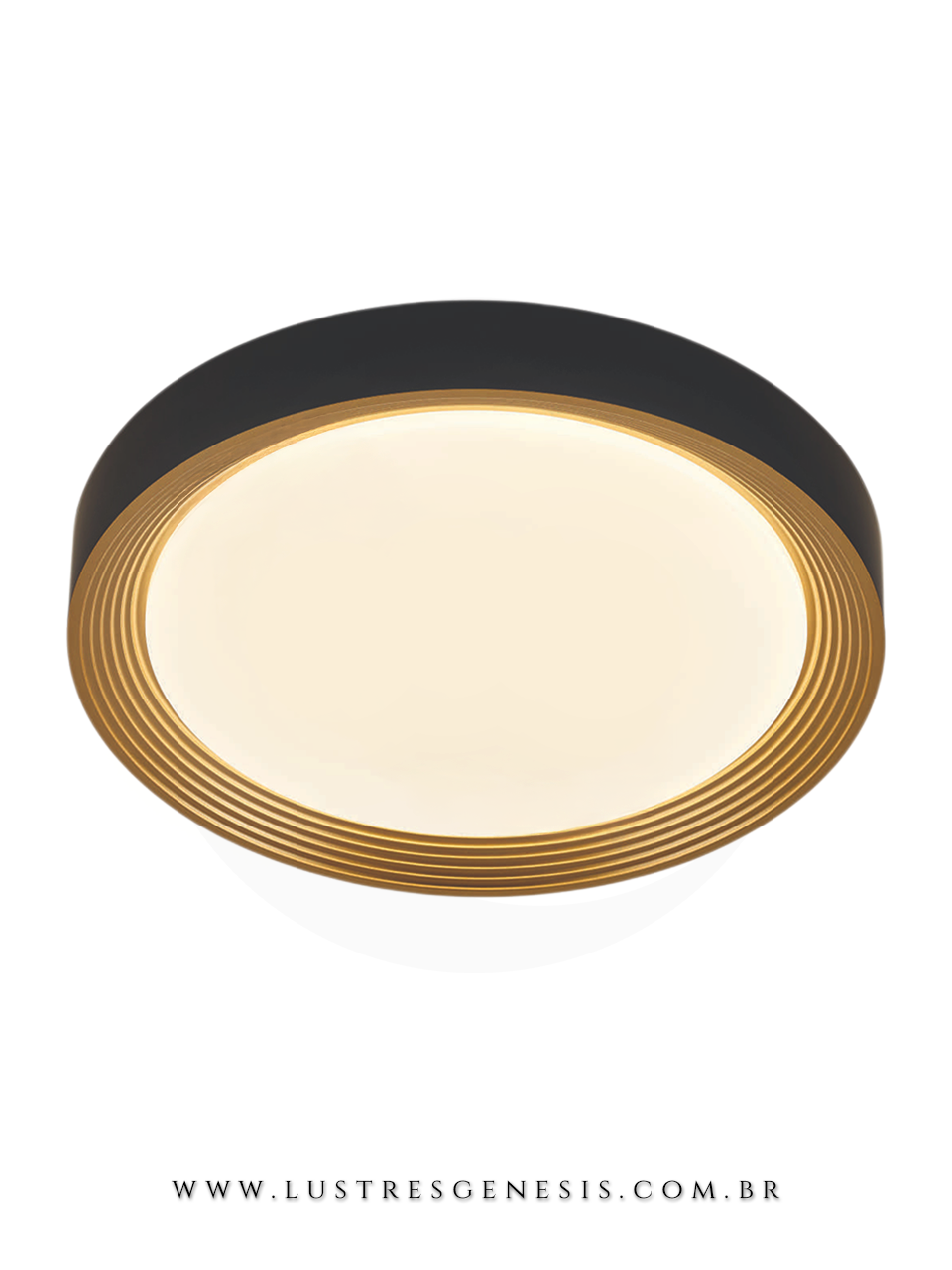 Painel Plafon LED de Luxo 28+28W Alta Luminosidade